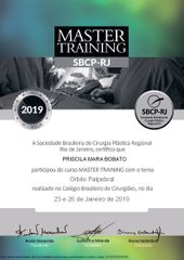 Certificado Master 2019