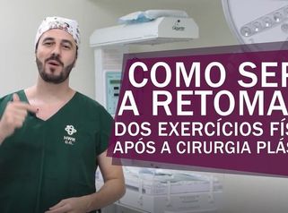 Como será a retomada de exercícios física após a cirurgia plástica?